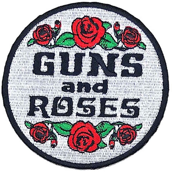 Guns N Roses Patch Roses Band Logo Nue Offiziell Size One Size-image