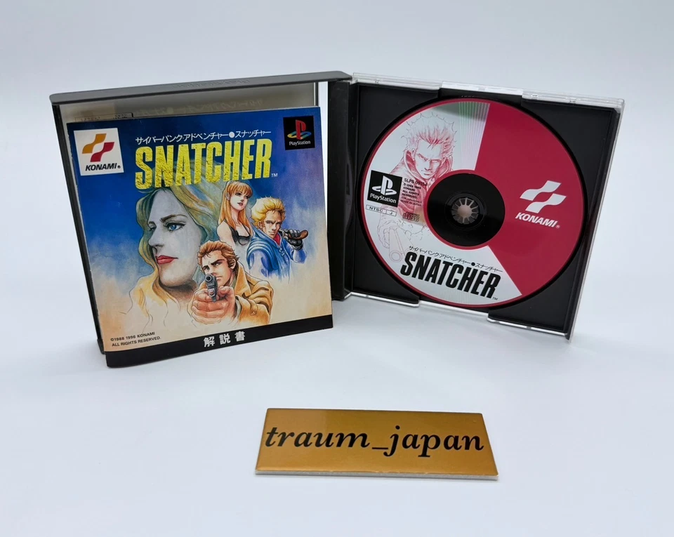 PS1 PS PlayStation 1 Sunatcha Cyberpunk Adventure Tested Games - Image 3 of 3