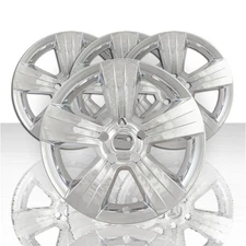 Set of 4 17" 5 Spoke Wheel Skins for 2010-2016 Jeep Compass - Chrome