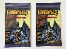 1995 SkyBox Gargoyles Series II Trading Card Booster Packs Lot Of TWO Packs   
