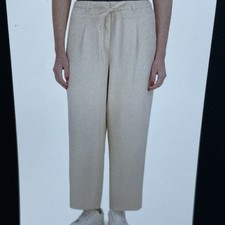 DKNY Women's Size 14 Wide Leg Pants Tan Rayon Blend e0342