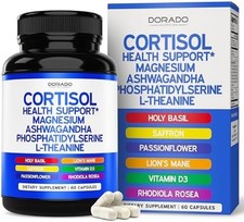 Cortisol Supplements for Women & Men - 60 Count
