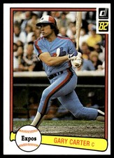 Gary Carter 1982 Donruss #114 Montreal Expos MLB READ FREE SHIPPING AutographDen