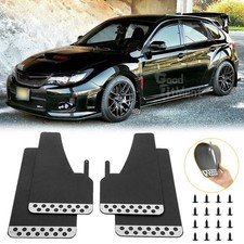 For Subaru Wrx 2012-2025 4pcs Mud Flap Mudguard Splash Guard W Night Reflectors For Subaru Wrx 2012-2025 4pcs Mud Flap Mudguard Splash Guard W Night Reflectors