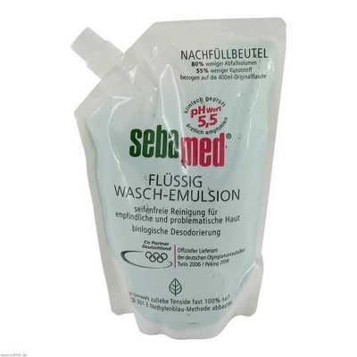 2x SEBAMED flüssig Waschemulsion Nachf.Pckg. 400 ML