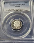 A 2010-S  Silver PCGS PR 70 DCAM Roosevelt Dime Silver Coin