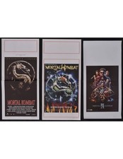 lotto locandine MORTAL KOMBAT Annihilation christopher lamberet linden asha B448