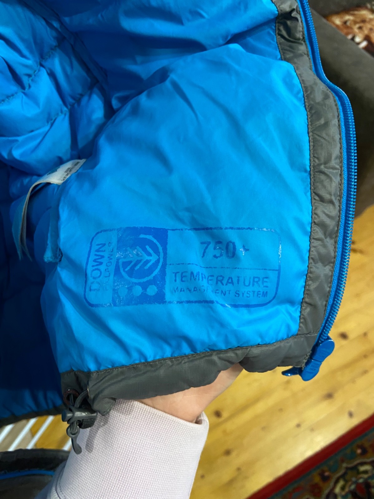 Mammut Down 750+ Microlight Technological Gray Ho… - image 16