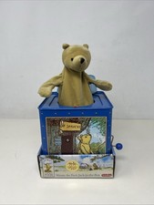VTG 2001 Winnie The Pooh Jack In The Box Disney Toy Collectible 8   B8 