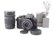 OLYMPUS OM-D E-M10 Mark II EZ Double Zoom Kit Black 16.0MP Mirrorless from Japan