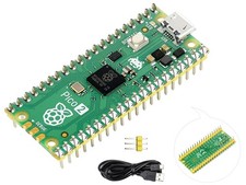 Pico 2 with Yellow Pre-Soldered Header Compatible Raspberry Pi 2
