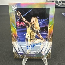 2026 Topps Chrome WWE Nathan Frazer Gold Refractor Auto /50