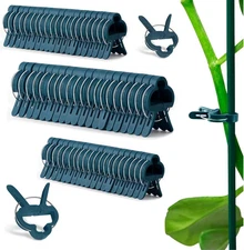 Tomato Clips for Garden - 60 Pcs 2 Sizes Plastic Tomato Plant Clips for Support