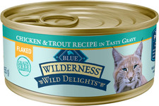 Wilderness Flaked Chicken & Trout Adult Wet Cat Food, 5.5 Oz., Case of 24 9.21 per gallon