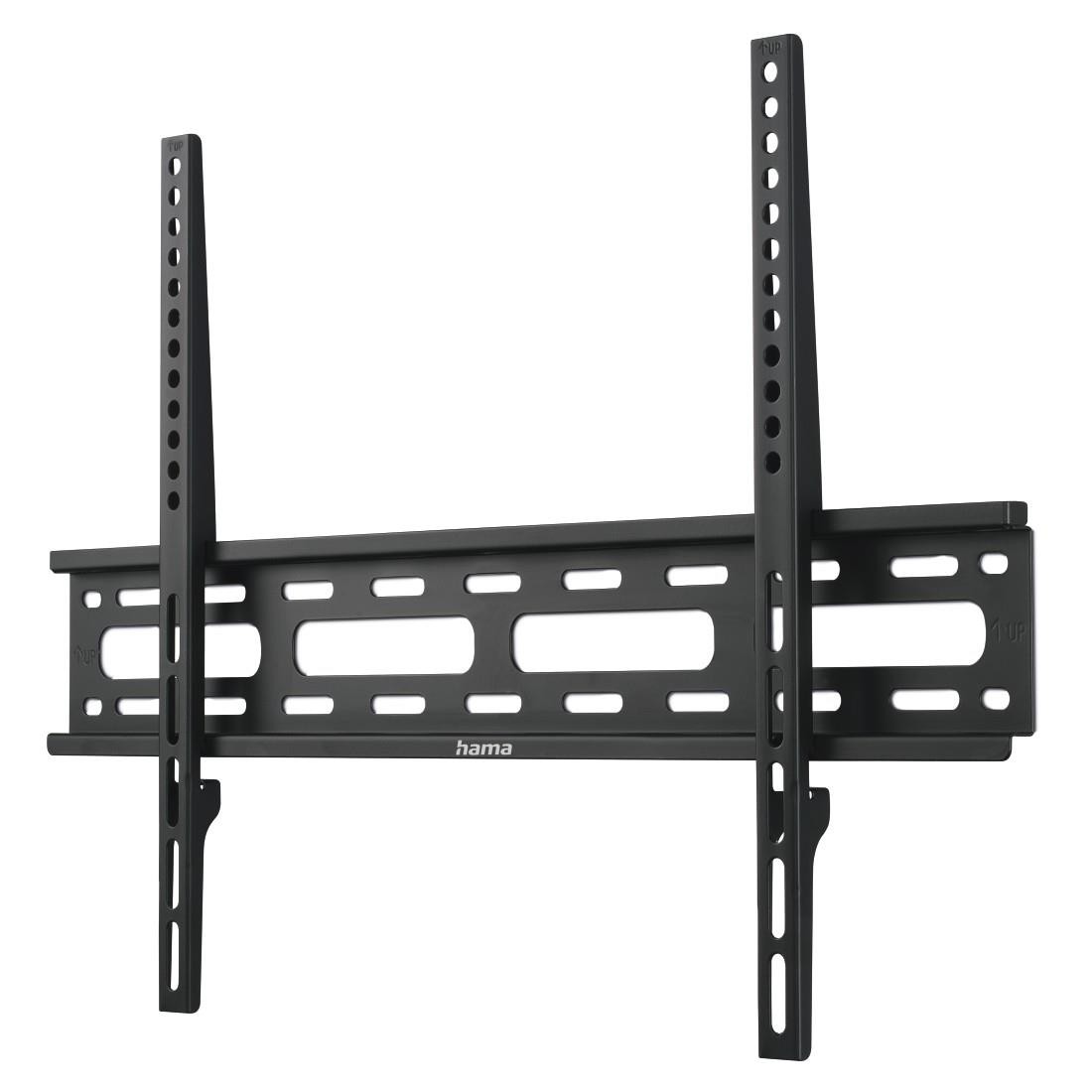 Support TV mural rigide Hama structure en acier pour ecran 75 pouces et 40 kg