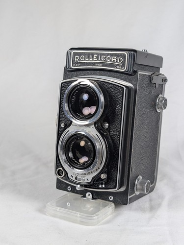 Rolleicord IV 6x6 Film Camera Xenar 75mm f/3.5 Lens EX COND - sn: 1376087 gcc