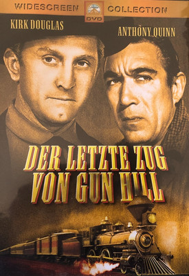 DVD - Kirk Douglas / Anthony Quinn - Der Letzte Zug von Gun Hill - sehr gut