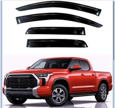 Rain Guards Fit For 2022-2026 Toyota Tundra Double Cab Out-channel Window Visor