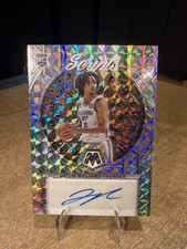 Panini 2022-23 Mosaic Jaylin Williams Rookie Scripts Prizm Autograph Thunder