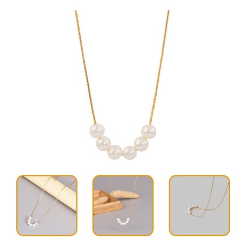 Collier perles d'imitation diametre 10mm- chez Sainte Foy Bijoux