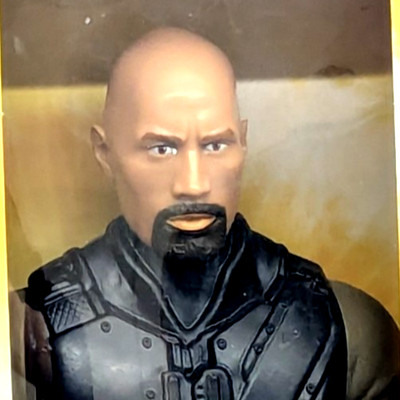 2012 G I Joe Retaliation Roadblock The Rock Johnson 12'' Hasbro Action Figure NIB