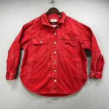 Universal Thread Corduroy Jacket Womens L Red...
