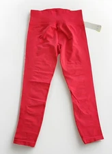 All in motion womans high rise legging size XXL pink moisture wicking flat seams