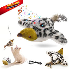 2026 New Flying Bird Cat Toy, Interactive Toys for Indoor Black and White