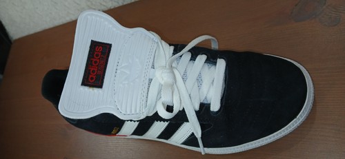 Size 7 - adidas Busenitz Pro Black White Scarlet B22767 - Picture 2 of 13