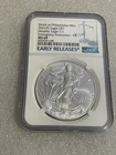 2021 P Silver American Eagle NGC MS69 Emergency Production Type 1 Early Releases