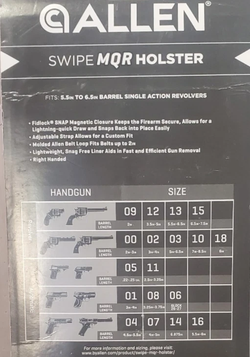 Swipe MQR 皮套尺寸 13 右手 — 第 3/3 张图片