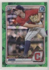2020 Bowman Chrome Draft Sapphire Edition Green 14/50 Tanner Burns #BD-115 4k8