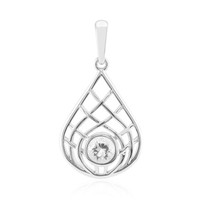 Cavill SilberanhäNger Damen 925 Sterling Tropfen Herkimer Quarz 0,66Ct