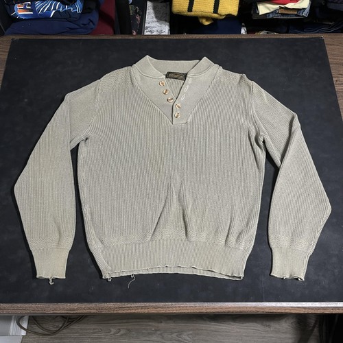 Eddie Bauer, Vintage Eddie Bauer Sweater Mens Outdoors Hunter Knit Henley Filson Country USA