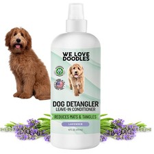  Upgraded Version We Love Doodles Dog Detangler Spray - Leave-in White