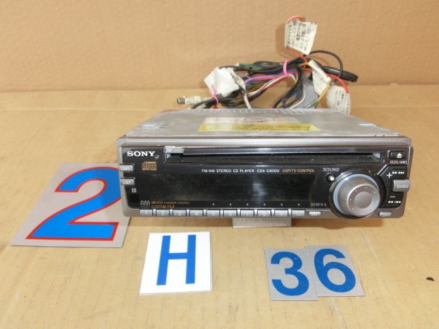 SONY CD・MDプレーヤー Cdx-c6000 Mdx-700EQ ラジオ・コンポ Sony Cdx