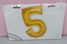 New Anagram Jumbo Number 5 Balloon 52in Tall Birthday Anniversary Party Decor