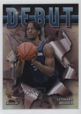 2023-24 Topps Finest Debut Refractor Leonard Miller #D-19 1i3m