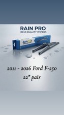 Ford F-250 22 Pair Rain Pro Oem Quality Windshield Wipers- All Weather Blades Ford F-250 22 Pair Rain Pro Oem Quality Windshield Wipers- All Weather Blades