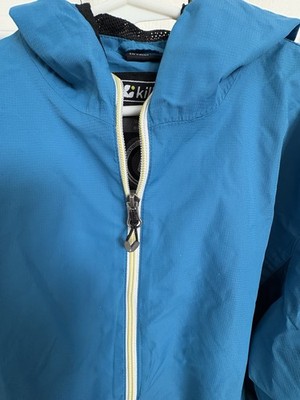Killtec Youth Boys' Blue Jacket Waterproof, Windproof, Full Zip w Hood, Size 10