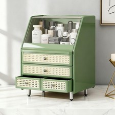 Large Cosmetic Storage Box Dustproof And Waterproof. Display Case with Drawer...