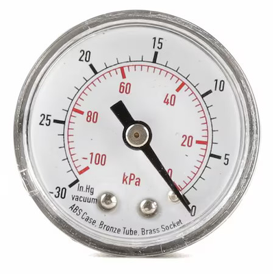 #ad Pressure Gauge Commercial 0 To 4000 Psi 1 1 2 In Dial 1 8 In Mnpt Plastic $3.55