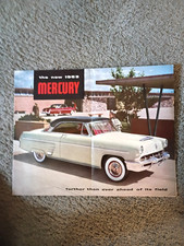 1953 Mercury Full Line Color Fold Out Brochure Original