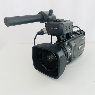 Sony DSR-PDX10 DVCAM MiniDV Camcorder w/ AC Adapter & Mic-Tested