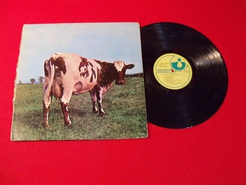 PINK FLOYD 1970 HARVEST LP "ATOM HEART MOTHER" CLASSIC PSYCH ROCK VINTAGE VINYL!