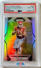 2017 Panini Prizm Rookie Patrick Mahomes II RC