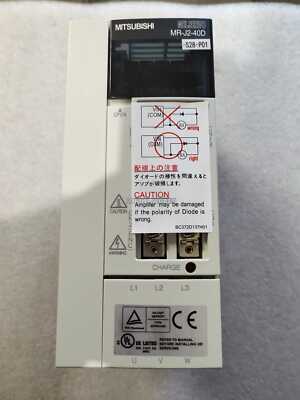 ONE NEW Mitsubishi AC Servo Amplifier MR-J2-40D-S28-P01 Servo Drive