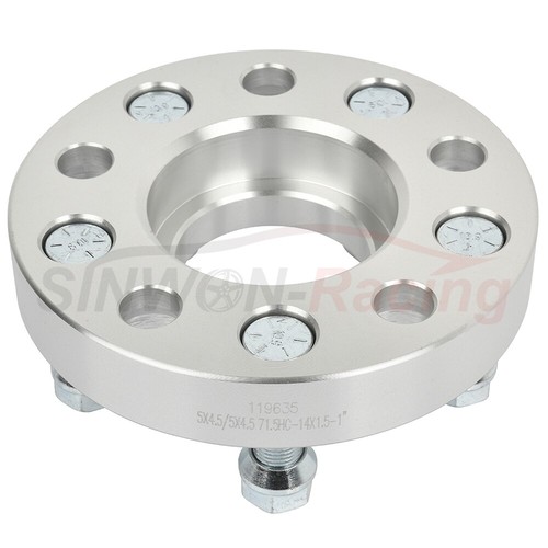 4pcs 1" 5x4.5 14x1.5 studs wheel spacers for Dodge Charger 20062018 eBay