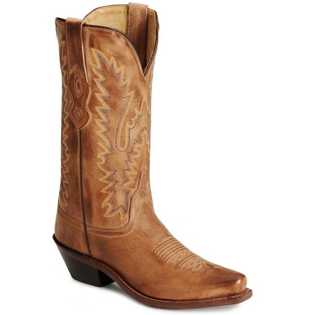 ladies tan cowboy boots