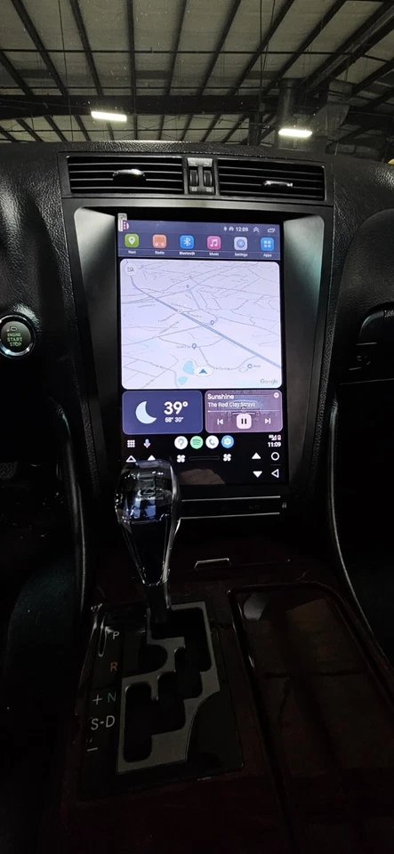 Radio de coche GPS estéreo de 12,8" 4+64 GB para Lexus GS300 GS350 GS330 2004-2011 Foto 4 de 4